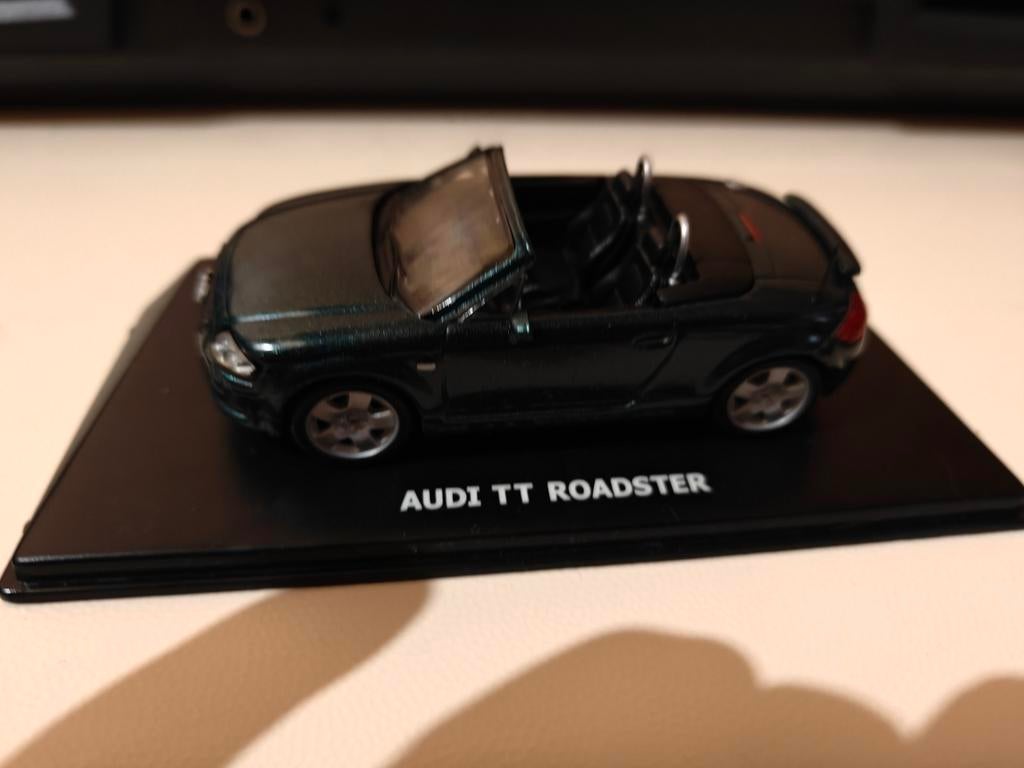 Audi TT Roadster vert métallisé 1/43, Enlèvement ou Envoi, Comme neuf