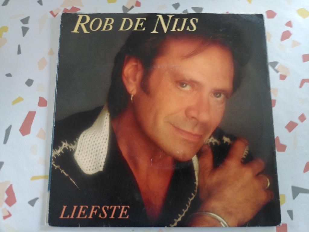 45T ROB DE NIJS---LIEFSTE--, Cd's en Dvd's, Vinyl Singles, Ophalen of Verzenden, Gebruikt, Nederlandstalig
