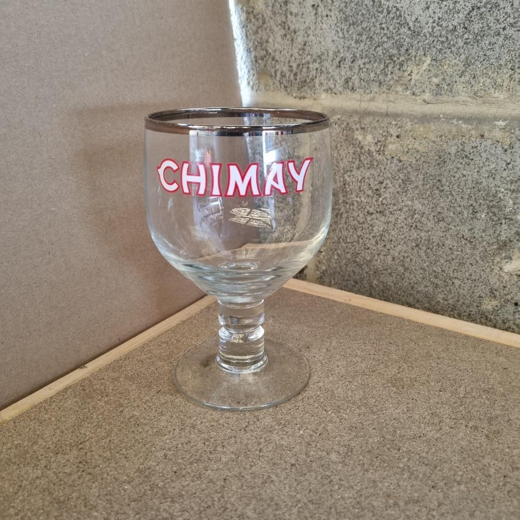 Verre Chimay (modèle 1), Ophalen of Verzenden, Gebruikt, Glas of Glazen, Overige merken