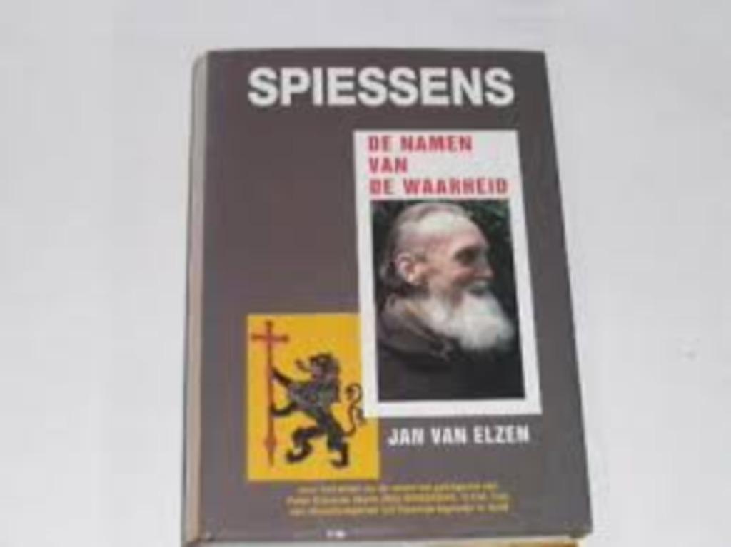 Spiessens de namen van de waarheid - jan van elzen hardcover, Ophalen of Verzenden, Zo goed als nieuw