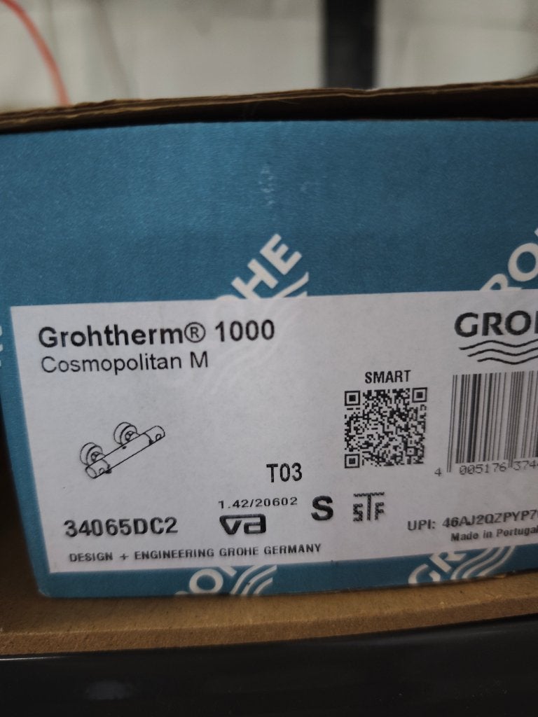 Grohe Grohterm 1000 Cosmopolitan M thermostatische douchekr, Ophalen of Verzenden