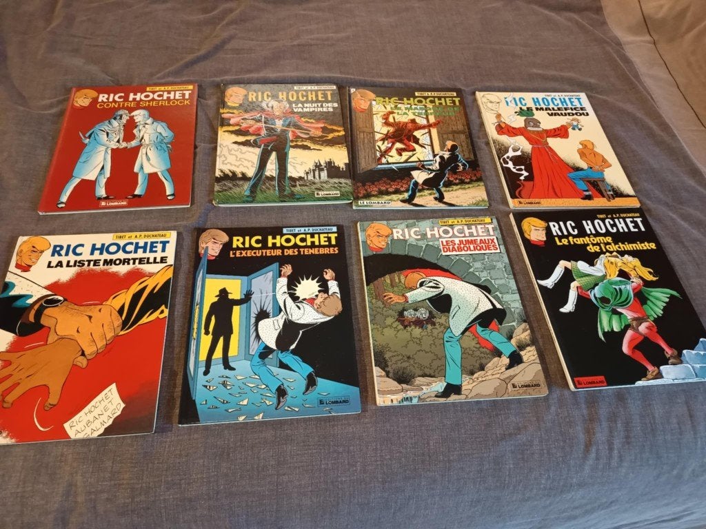 RICOCHET, Livres, Plusieurs BD, Enlèvement ou Envoi, Utilisé, TIBET ET A.P.DUCHATEAU