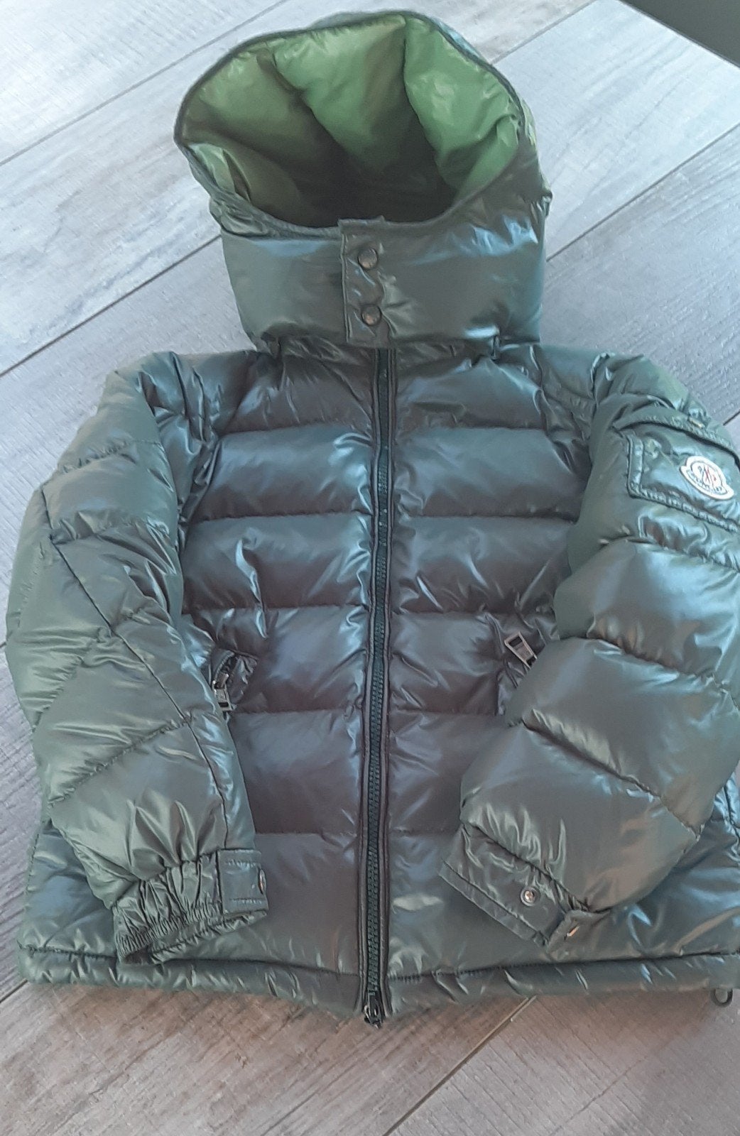 Moncler doudoune in heel goede staat 8 jaar, Garçon, Comme neuf, Manteau, Moncler