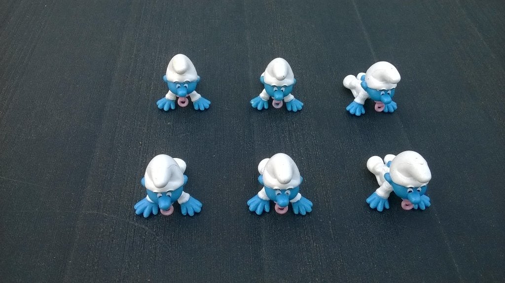 6 Schtroumpfs bébé – Albert Heijn, Collections, Schtroumpfs, Enlèvement ou Envoi, Utilisé, Différents Schtroumpfs, Poupée, Figurine ou Peluche