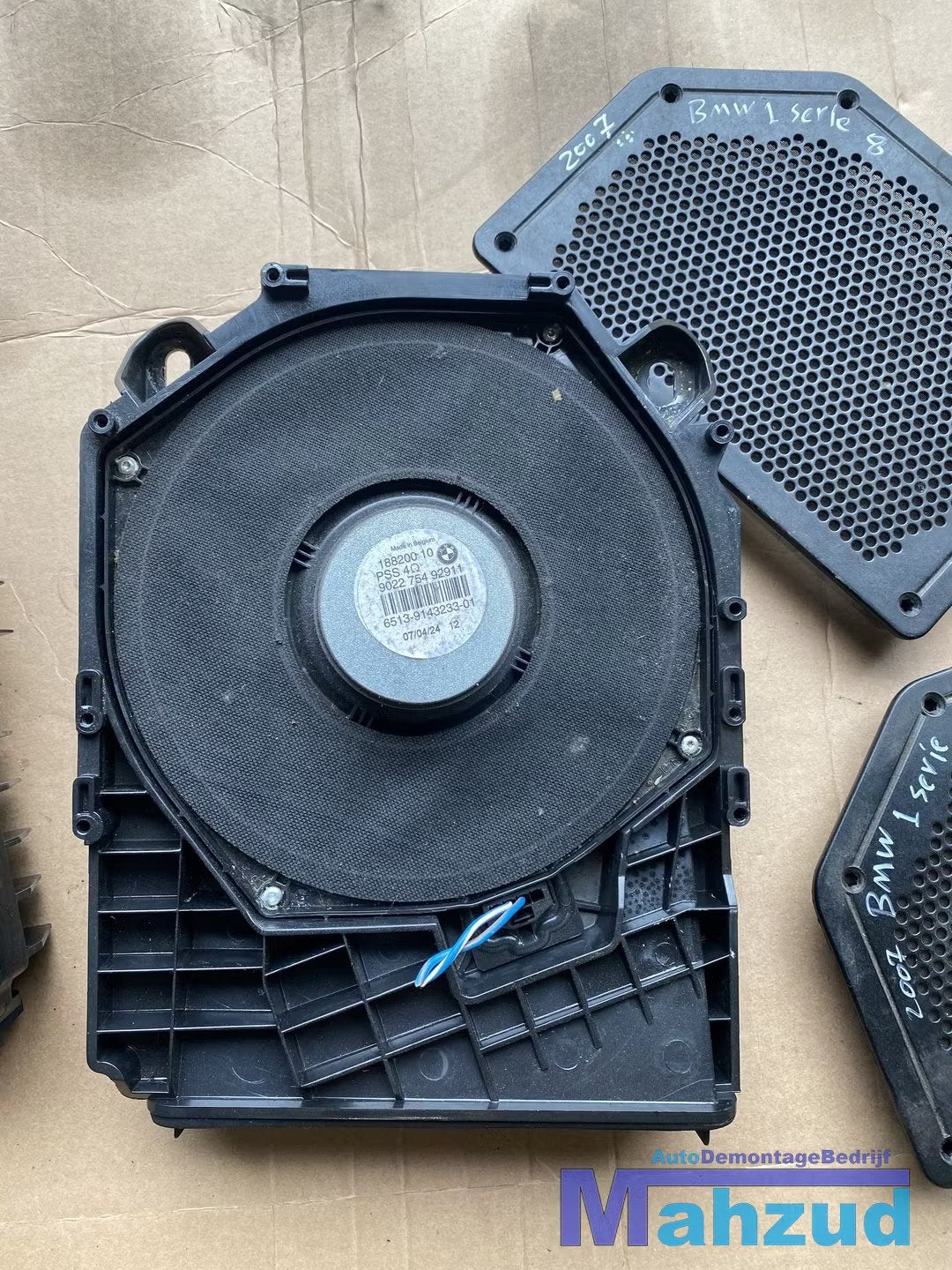 BMW 1 SERIE E81 E87 Speaker links onder de stoel, Petuelring 130
80788  Munich, DE, Gebruikt, Info@bmw.de, BMW