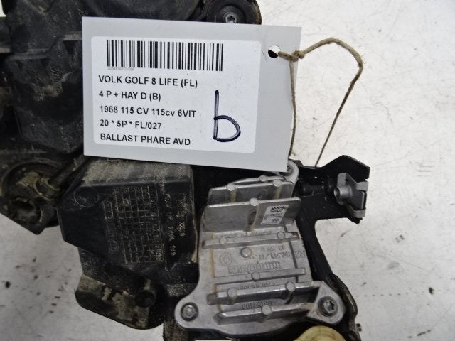 BALLAST DE PHARE XENON DROIT Golf VIII (CD1) (5H0998478), Volkswagen, Mevr. I. Hauben, Utilisé, Rue de l'Espoir 34 34
4030  GRIVEGNÉE, BE
