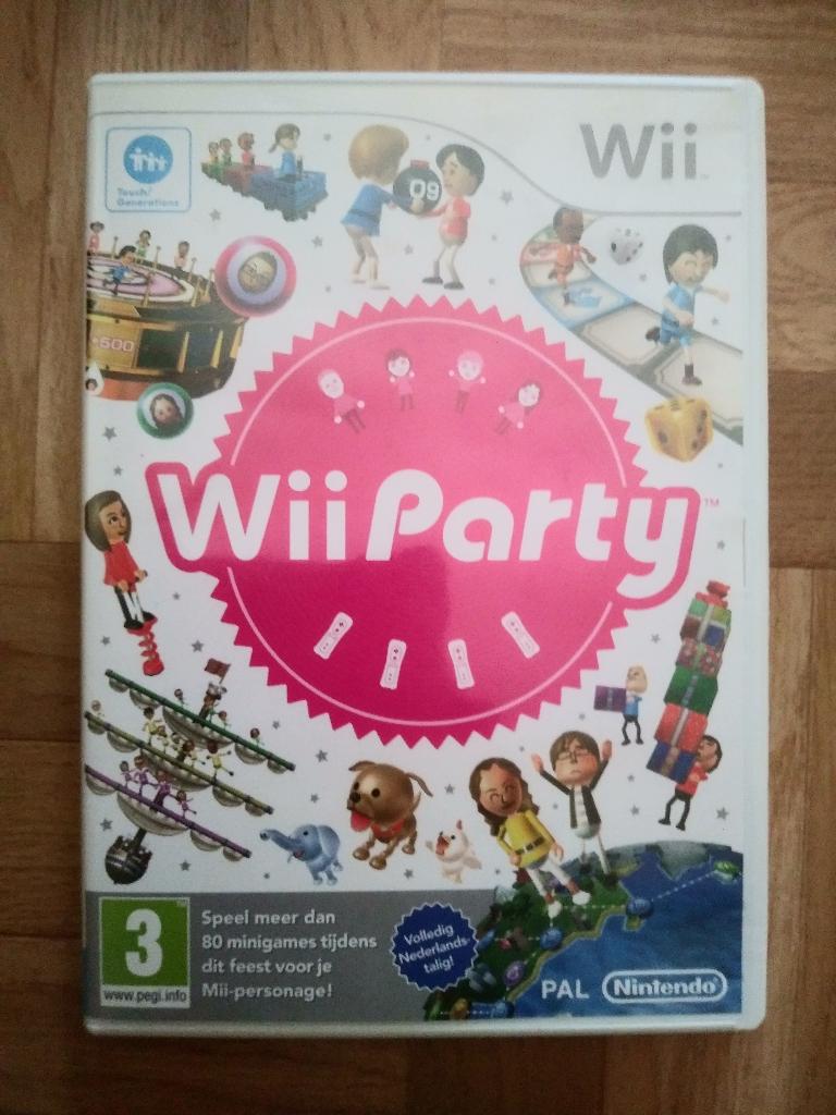 Wii Party, spel voor de Wii of Wii U, Puzzel en Educatief, Ophalen of Verzenden, Zo goed als nieuw, Eén computer