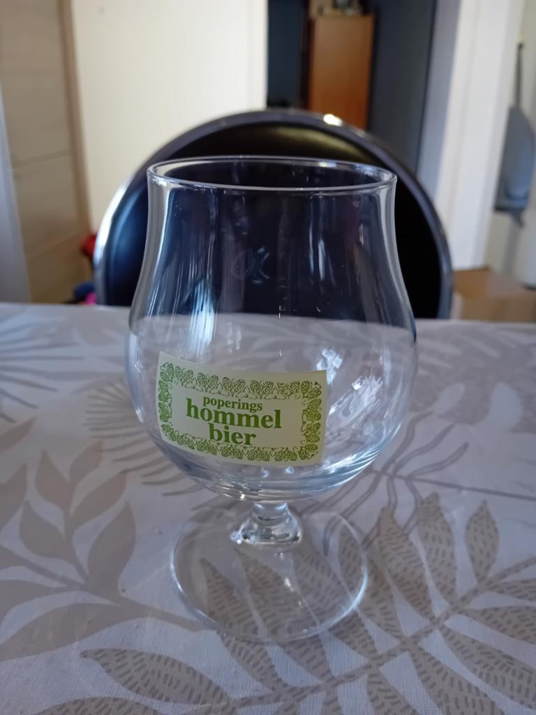 Hommelbier glazen 25cl., Huis en Inrichting, Woonaccessoires | Stolpen, Ophalen