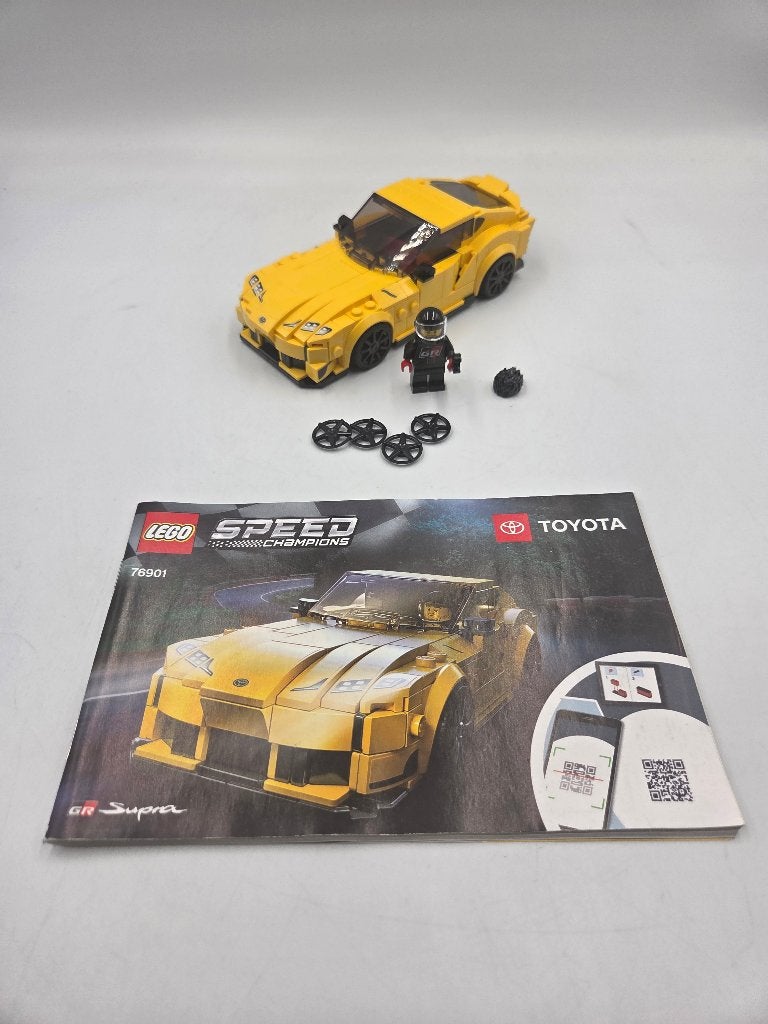 LEGO Speed Champions 76901 Toyota GR Supra, Enlèvement ou Envoi, Lego, Ensemble complet, Comme neuf