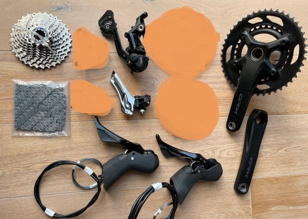 Groupe Shimano GRX Etat Neuf, Enlèvement ou Envoi, Comme neuf