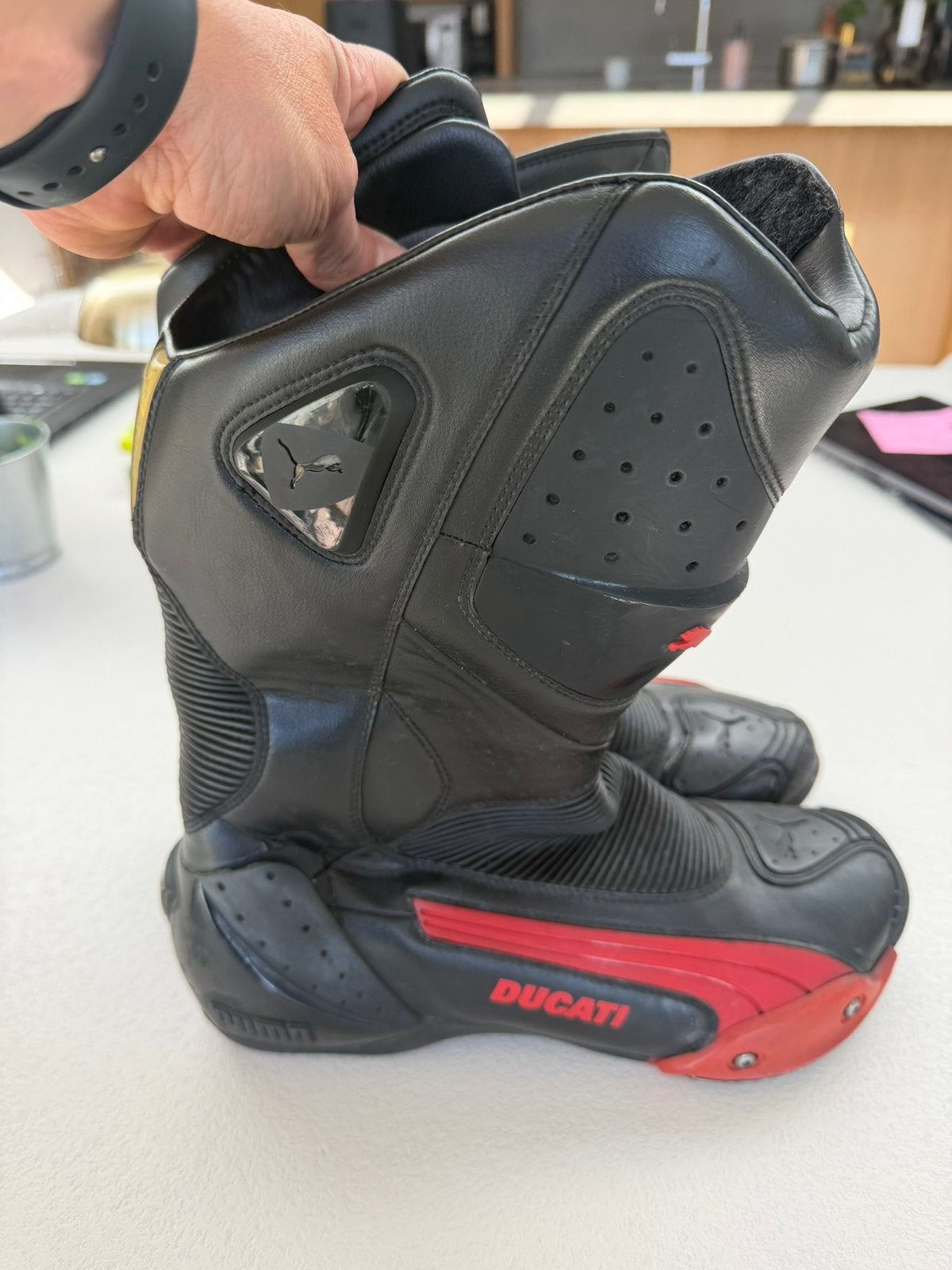 Ducati puma laarzen, Ophalen, Tweedehands, Heren, Laarzen