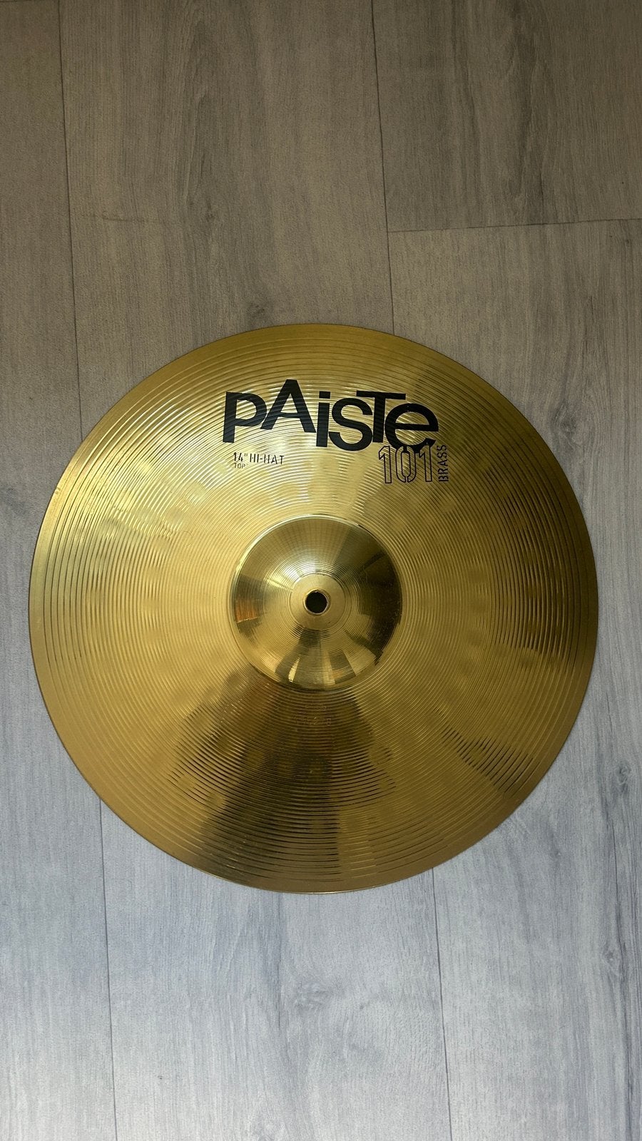 Paiste 14’’ Hi-Hat 101 BRASS, Muziek en Instrumenten, Ophalen, Zo goed als nieuw
