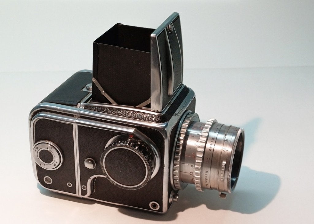 Hasselblad 1600 F wereld's eerste middenformaat SLR camera, Ophalen of Verzenden, Kodak