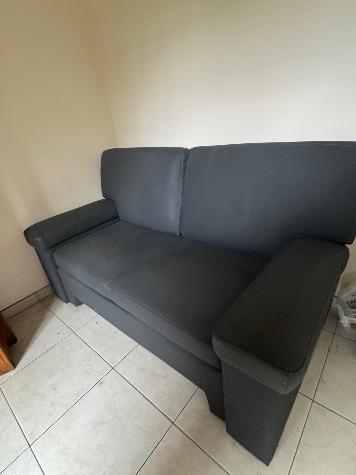 Zetelbed, Ophalen, Zo goed als nieuw, Twijfelaar, 160 cm