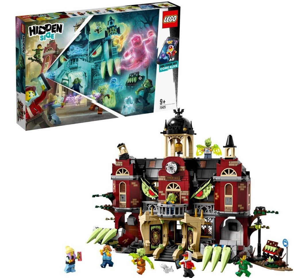 Lego Halloween Hidden Side 70425 - De Newbury Spookschool, Lego, Nieuw, Ophalen of Verzenden, Complete set