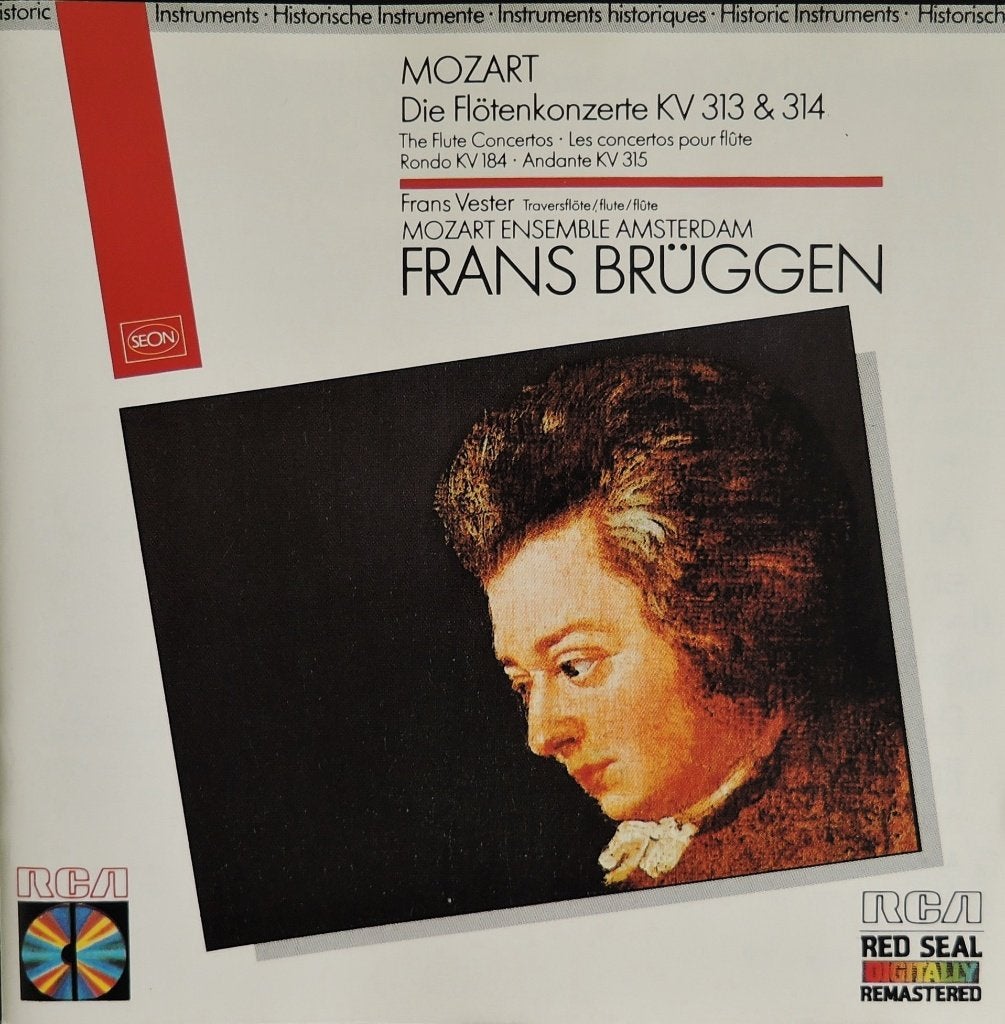 Fluitconcerten ea / Mozart - Mozart Ensemble Amsterdam - RCA, Mozart, Ophalen of Verzenden, Zo goed als nieuw, Orkest of Ballet