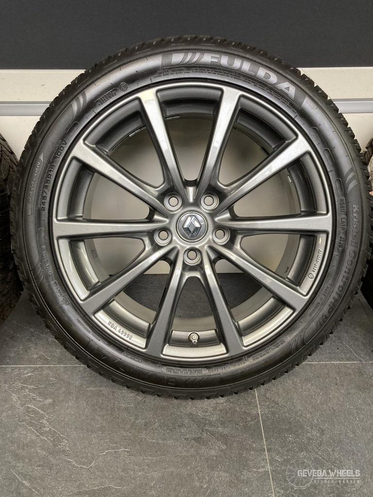 18” Renault Talisman sport velgen + winterbanden 5x114.3, Auto-onderdelen, 18 inch, -, -, Banden en Velgen