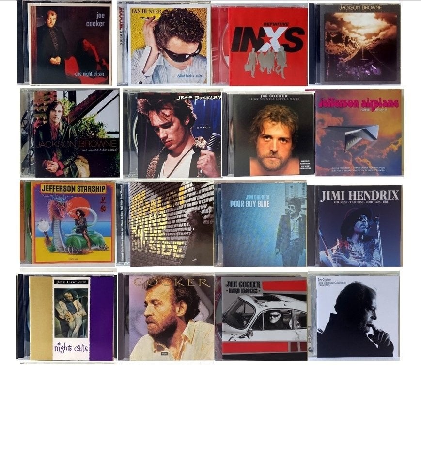 Pop & Rock cd's  'H - K' 1  (zie omschrijving), Envoi, Utilisé