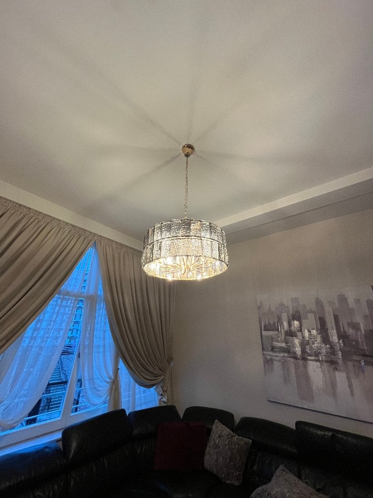 2 LUSTRES, Enlèvement, Comme neuf, Verre