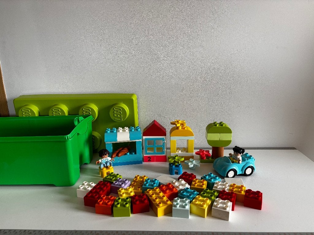 Set Duplo 10913 avec boîte de rangement - complet, Ensemble complet, Comme neuf, Duplo, Complet