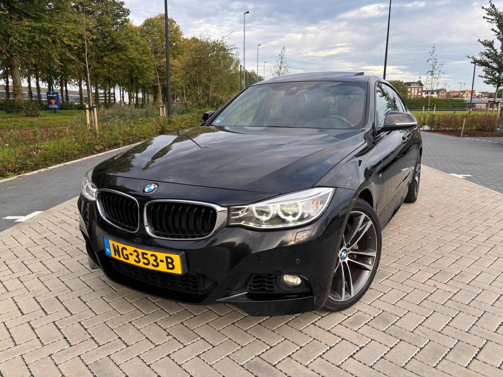 BMW 335I GT X-DRIVE M-SPORT BJ 2015 ZWART PANO AIRCO NAP, Autos, Cuir, Achat, Euro 6, Carnet d'entretien