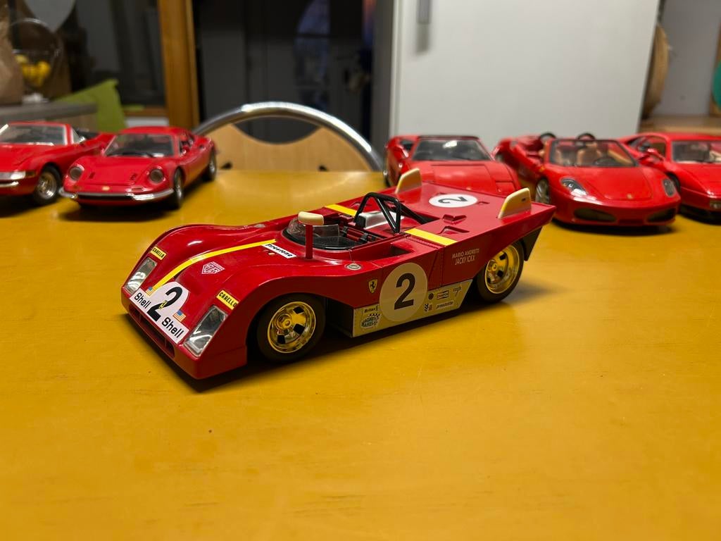 Ferrari 312p, Enlèvement, Comme neuf