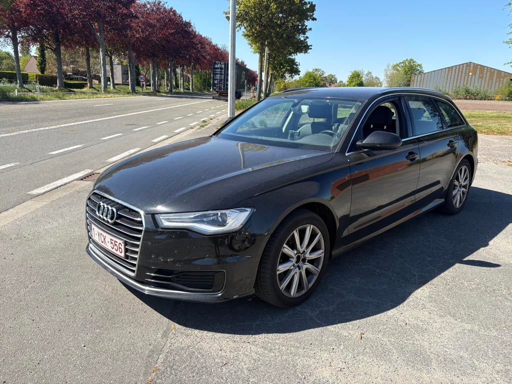 Audi a6 diesel bj 2015 avec 238000 kl 2000 cc, Autos, Euro 6, Entreprise, Noir, 5 portes