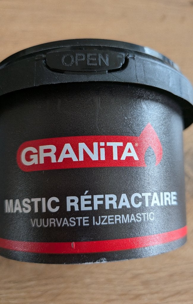 Vuurvaste ijzermastiek Granita (ongeopend), Doe-het-zelf en Bouw, Ophalen, Nieuw