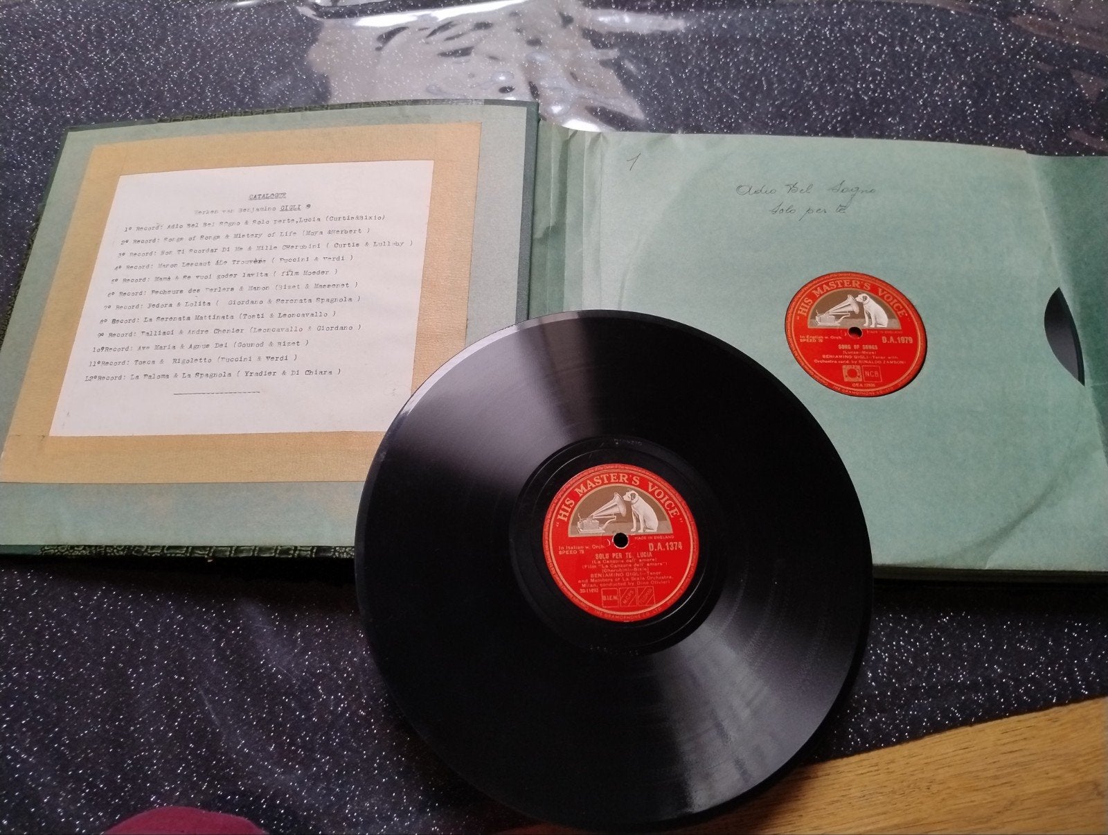 78 toeren platen, Cd's en Dvd's, Vinyl | Klassiek, Ophalen