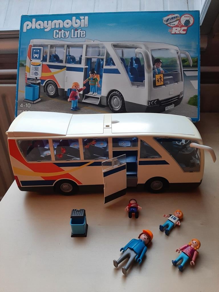 Playmobil city life autobus 5106, Kinderen en Baby's, Speelgoed | Playmobil, Ophalen