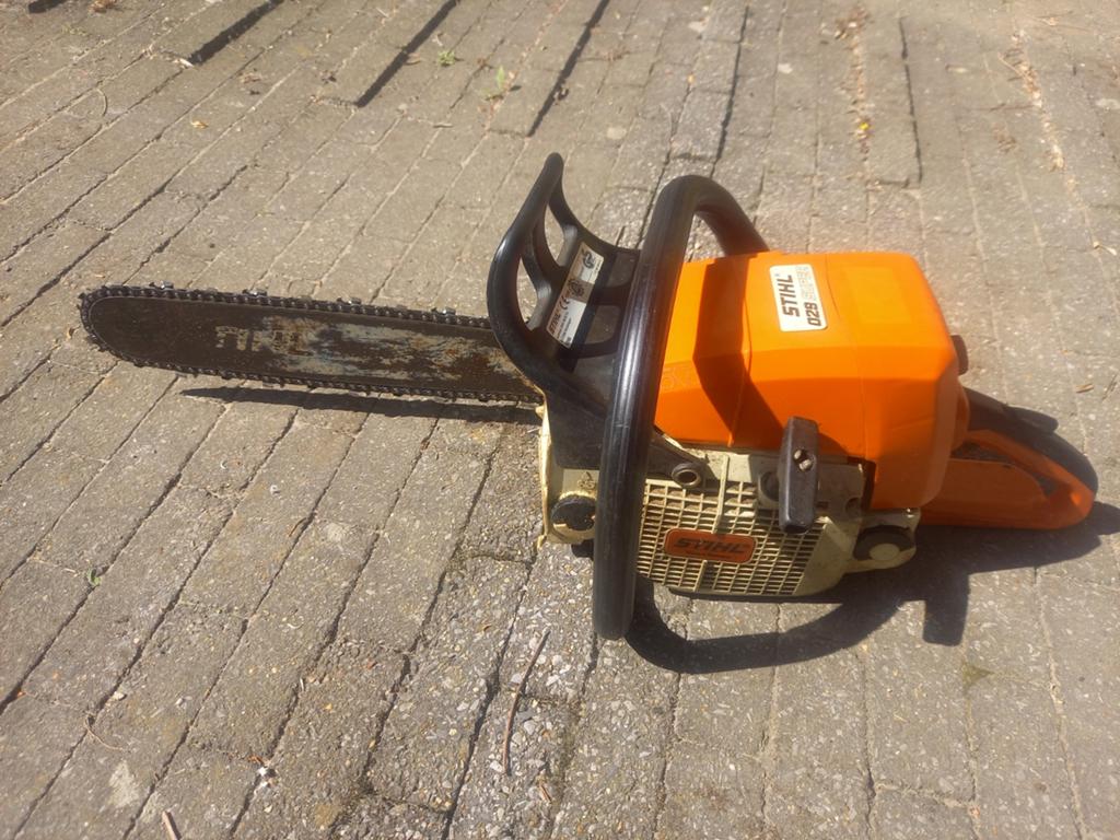 STIHL kettingzaag 029 super, Tuin en Terras, Ophalen