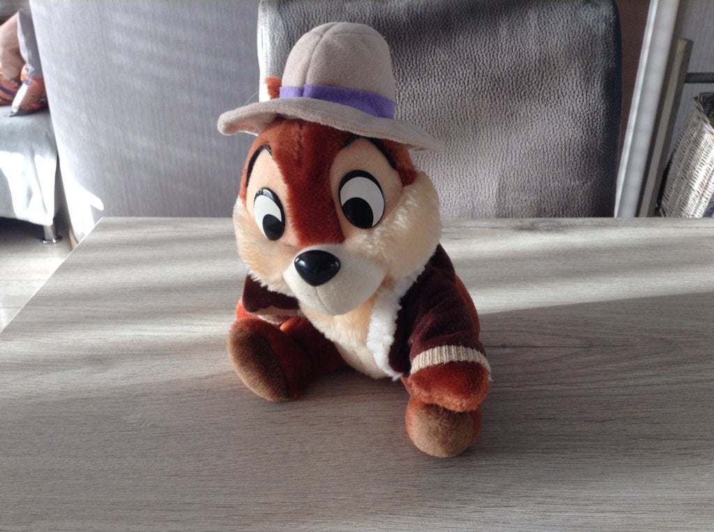 Personnage en peluche Babbel de Disney Rescue Rangers, Disney, Lavable, Moyen (20 à 80 cm), Utilisé