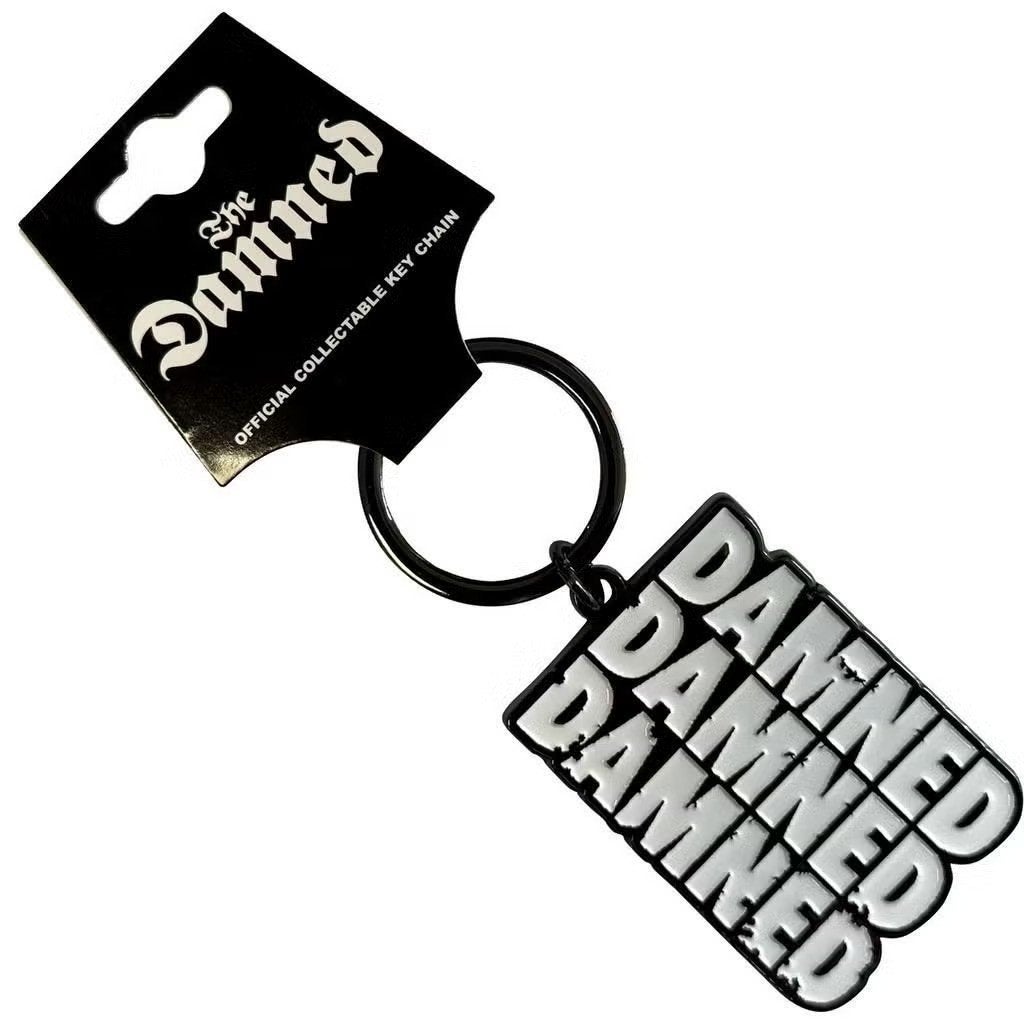 The Damned Stacked Logo Sleutelhanger officiële merchandise, Enlèvement ou Envoi, Neuf
