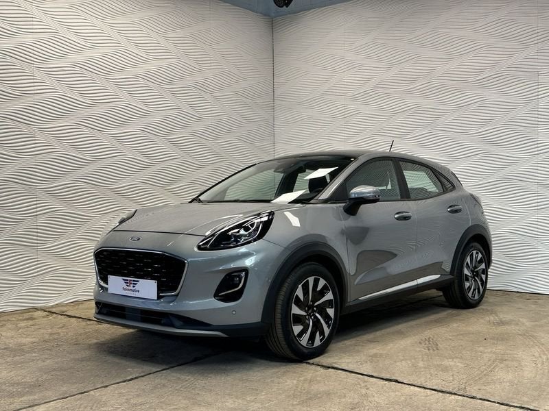 Ford Puma 1.0i*AUT*MHEV*PANO*TITANIUM*CAMERA*NAVI*, Auto's, Ford, Bedrijf, Te koop, Puma, ABS, Adaptive Cruise Control, Airbags