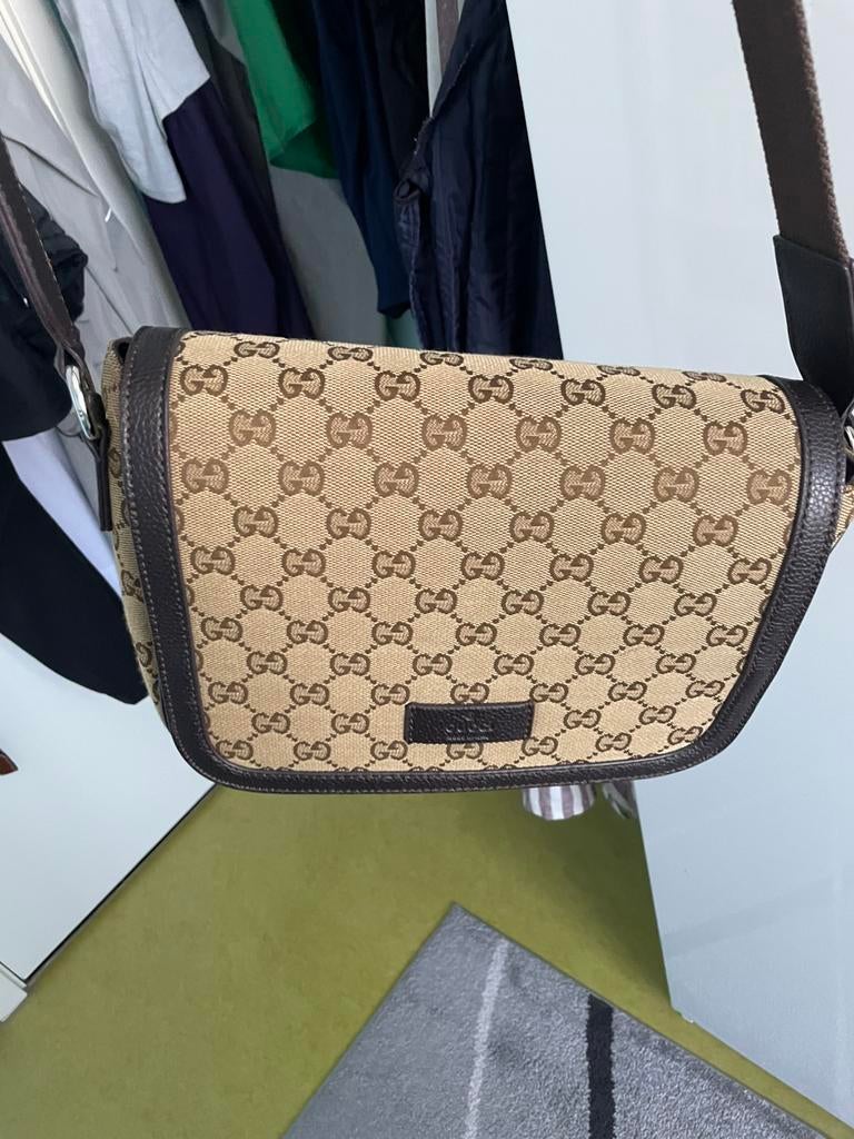 Sacoche gucci, Ophalen of Verzenden, Zo goed als nieuw