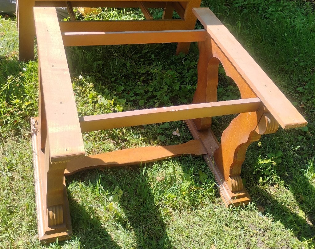 Eettafel, hout, Ophalen, Gebruikt