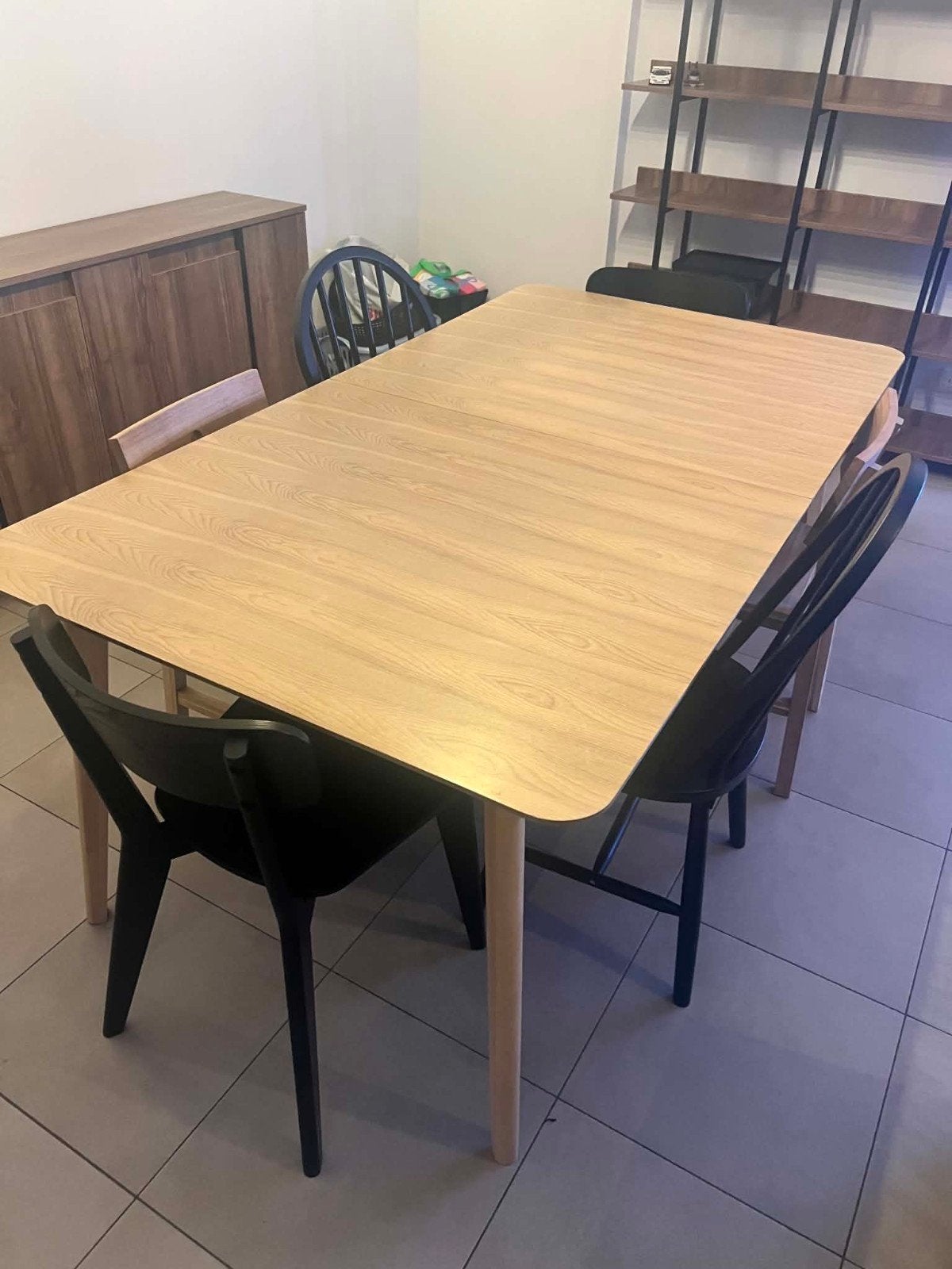 Table + chaises