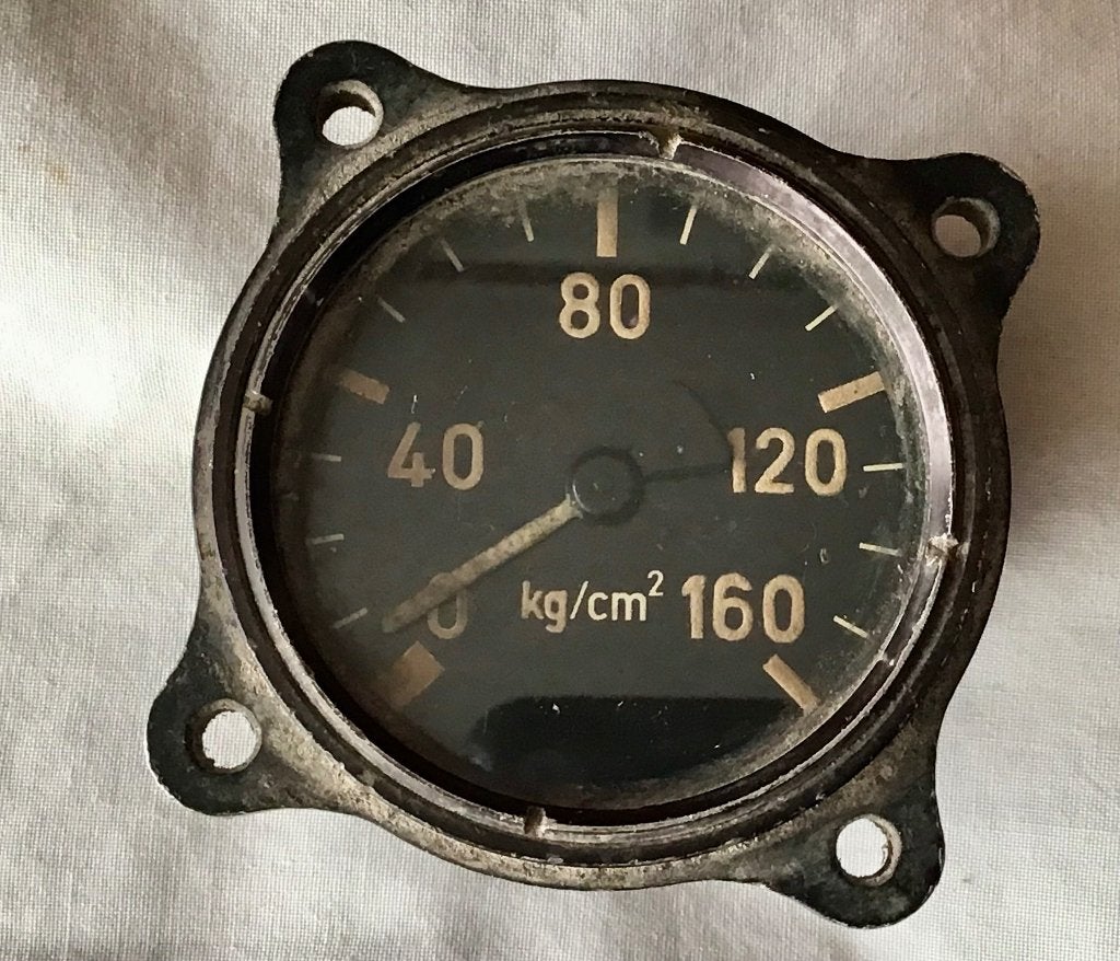 Manomètre ww2, Ophalen of Verzenden, Landmacht