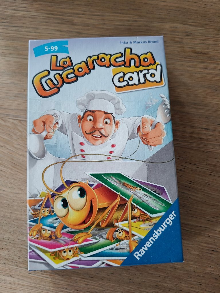 La Cucaracha card - Ravensburger, Hobby en Vrije tijd, Drie of vier spelers, Ophalen of Verzenden, Zo goed als nieuw, Reisspel