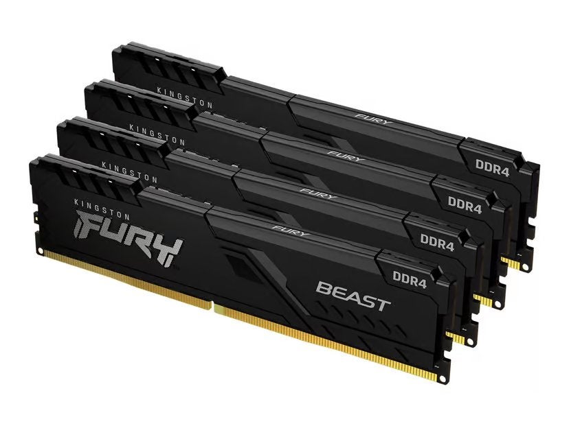 Kingston FURY Beast 128 Go (4 x 32 Go) DDR4 3200 MHz CL16, Neuf, Enlèvement ou Envoi, DDR4, 128 GB