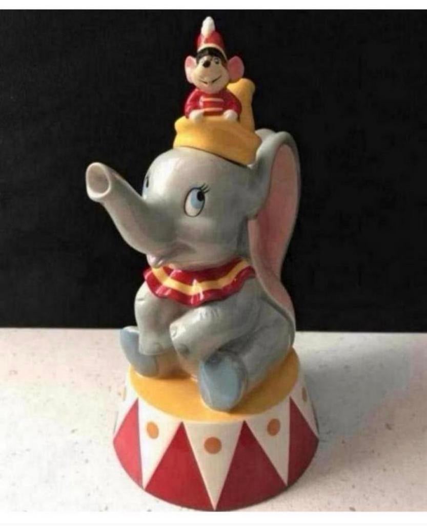 Disney Collection Limited ED 489 Theepot Dombo Dumbo Timothy, Verzamelen, Disney, Ophalen of Verzenden, Zo goed als nieuw, Servies