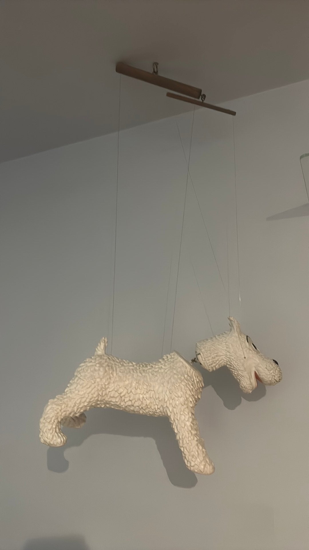 Marionnette Milou, Enlèvement ou Envoi, Tintin, Utilisé, Statue ou Figurine