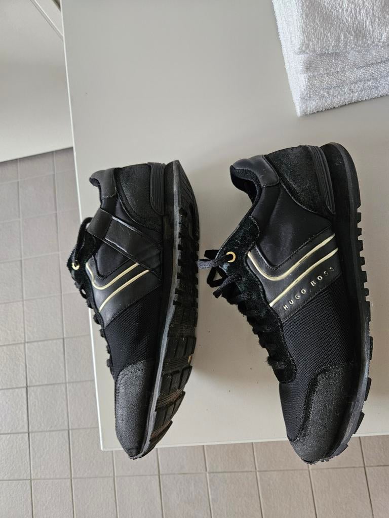 Hugo Boss maat 44 Duitsland, Kleding | Heren, Schoenen, Hugo boss, Zwart, Gedragen, Wandelschoenen