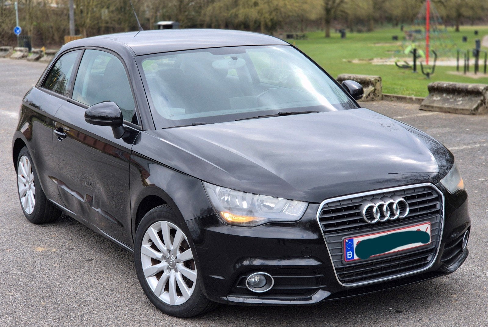 audi A1 16tdi 2010.130mkm 1prop gps clima ctok 5700€, Euro 5, A1, Boîte manuelle, Noir