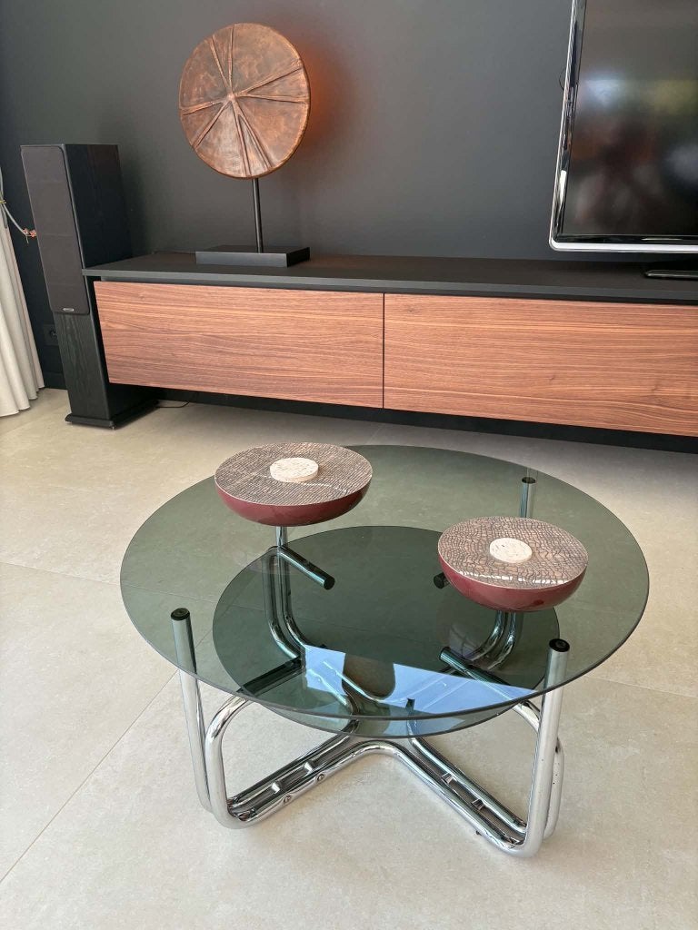 Table basse vintage italienne années 70, Enlèvement