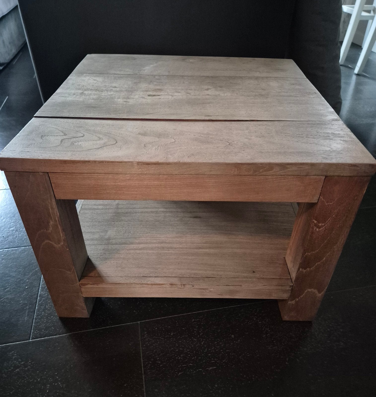 Salontafel in teak., Huis en Inrichting, Ophalen