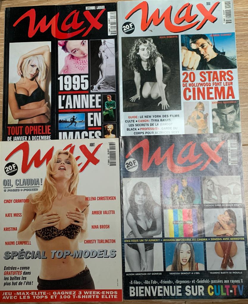 10 Tijdschrift MAX - 1995 1996 1997, Verzamelen, Tijdschriften, Kranten en Knipsels, Tijdschrift, 1980 tot heden, Verzenden
