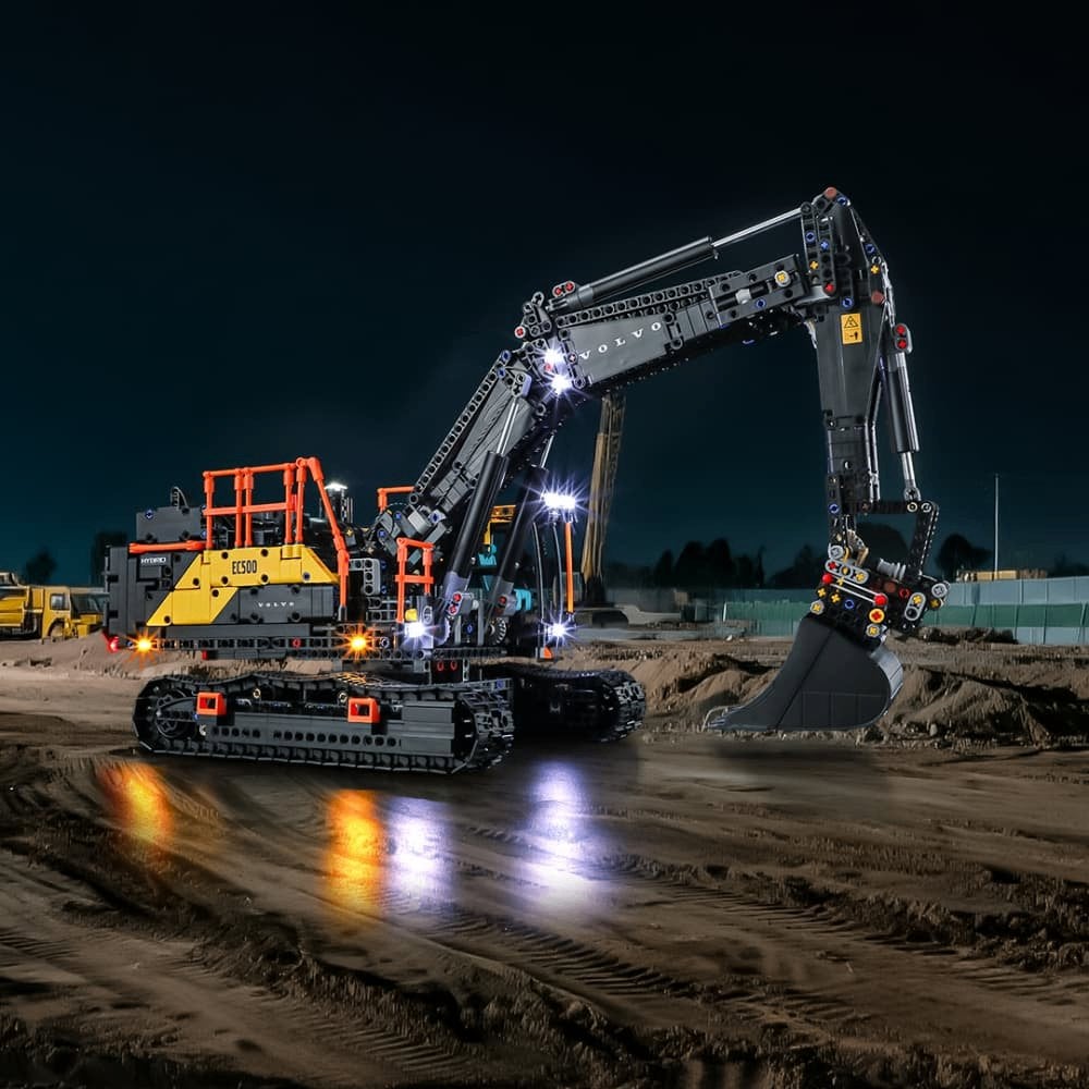 Lumières LED pour Volvo Hybrid Excavatar 42215 New, Enlèvement ou Envoi, Neuf, Autres marques