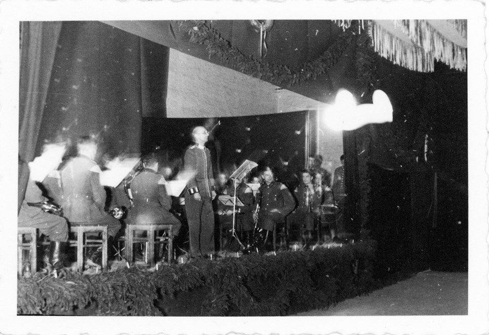 photo orig. - Orchestre de la Wehrmacht - WW2, Envoi, Armée de terre, Photo ou Poster