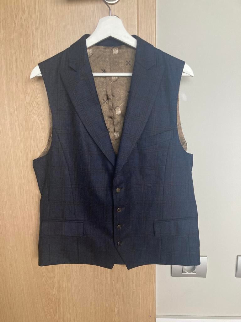 Circle of gentlemen heren ondervest maat 50 donkerblauw, Ophalen of Verzenden, Zo goed als nieuw, Blauw